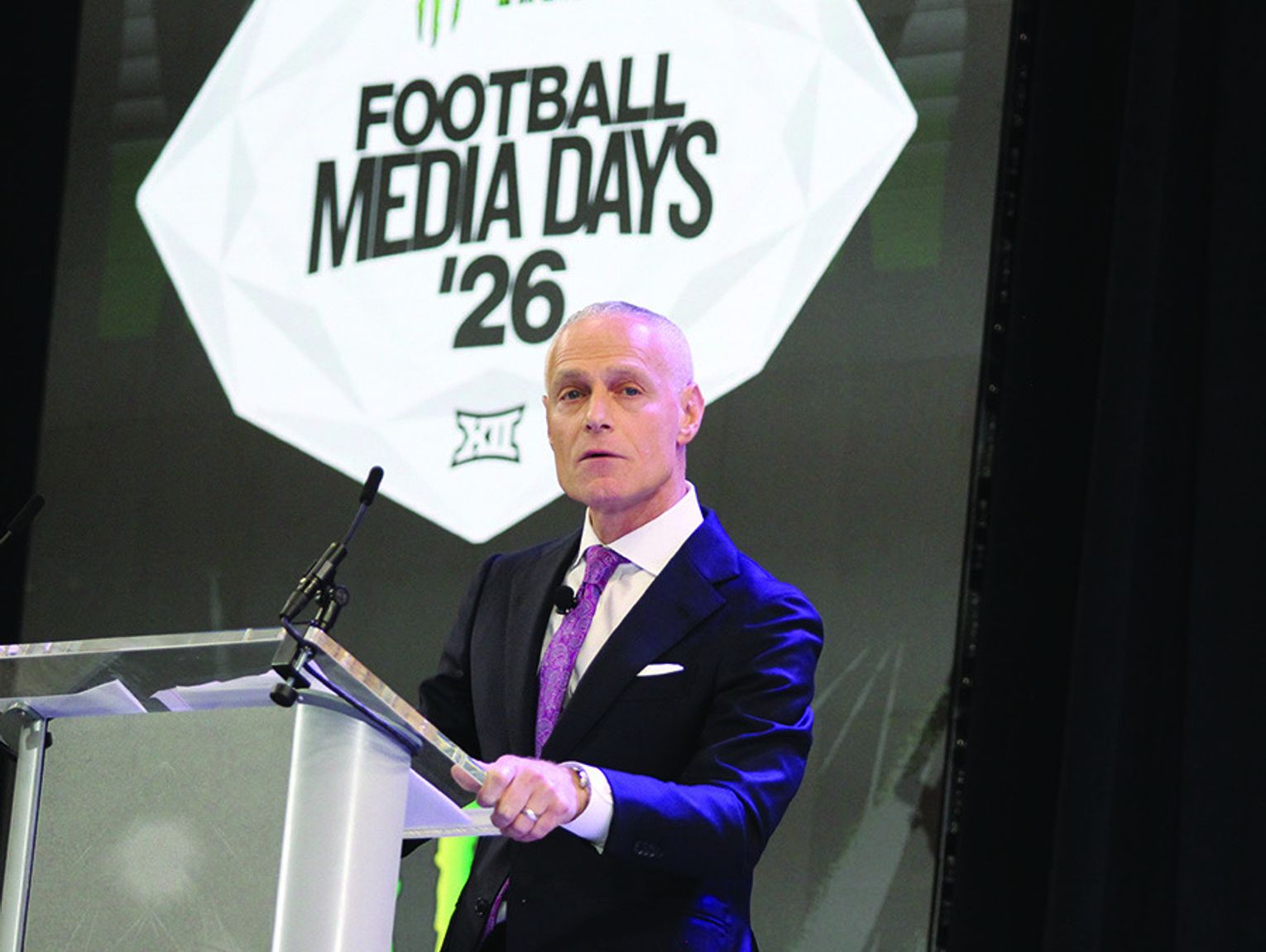 Yormark declines to address Big 12 Lawsuit during media days
